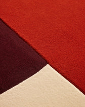 Tapis Esprit Libre - Aubergine design Maison Sarah Lavoine Aubergine Laine Petit : 170 cm | Moyen : 200 cm Petit : 240 cm | Moyen : 300 cm 3