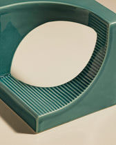 Serre-livre union - Amazonite design Maison Sarah Lavoine Amazonite Céramique  15.5 cm 16 cm 3