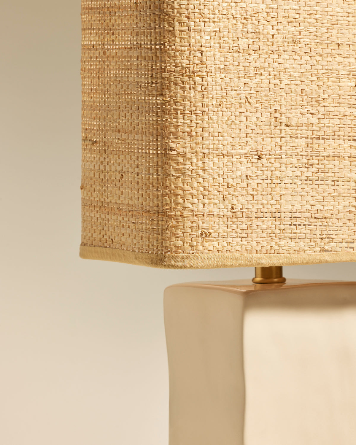 Lampe Nomad - Ecru design Maison Sarah Lavoine Ecru Céramique  15 cm 43 cm 3