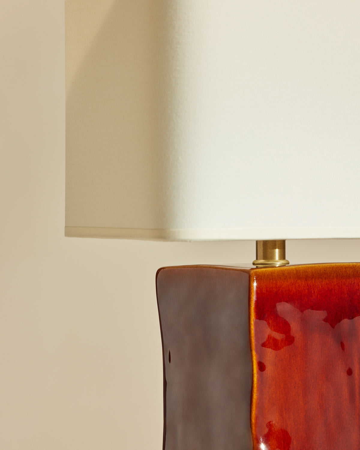Lampe Nomad - Noisette design Maison Sarah Lavoine Noisette Céramique  15 cm 43 cm 3