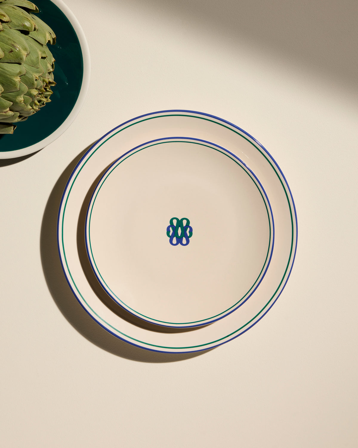 Assiette plate Reflet - Outremer  4 - Décoration Design