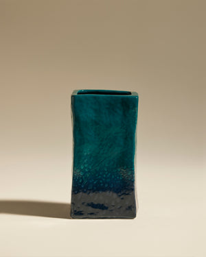 Vase décoratif Nomad - Bleu Sarah design, céramique Maison Sarah Lavoine Bleu Sarah Céramique  11 cm 21 cm 1