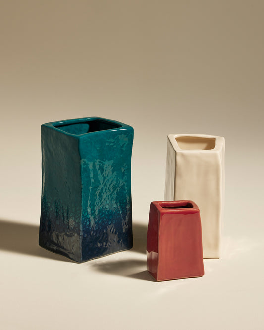 Vase Nomad - Ecru design, céramique Maison Sarah Lavoine Ecru Céramique  11 cm 18 cm 4