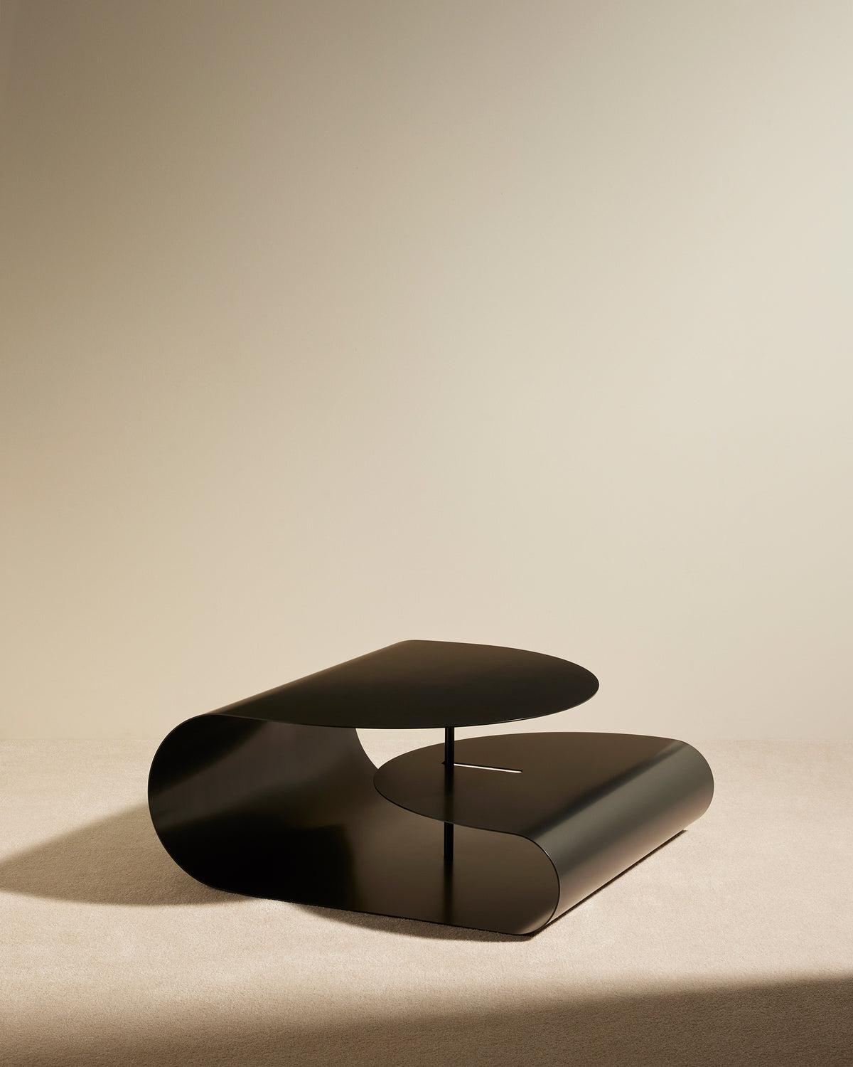 Gégé coffee table - Black design Maison Sarah Lavoine Black Steel 90 cm 35 cm 1