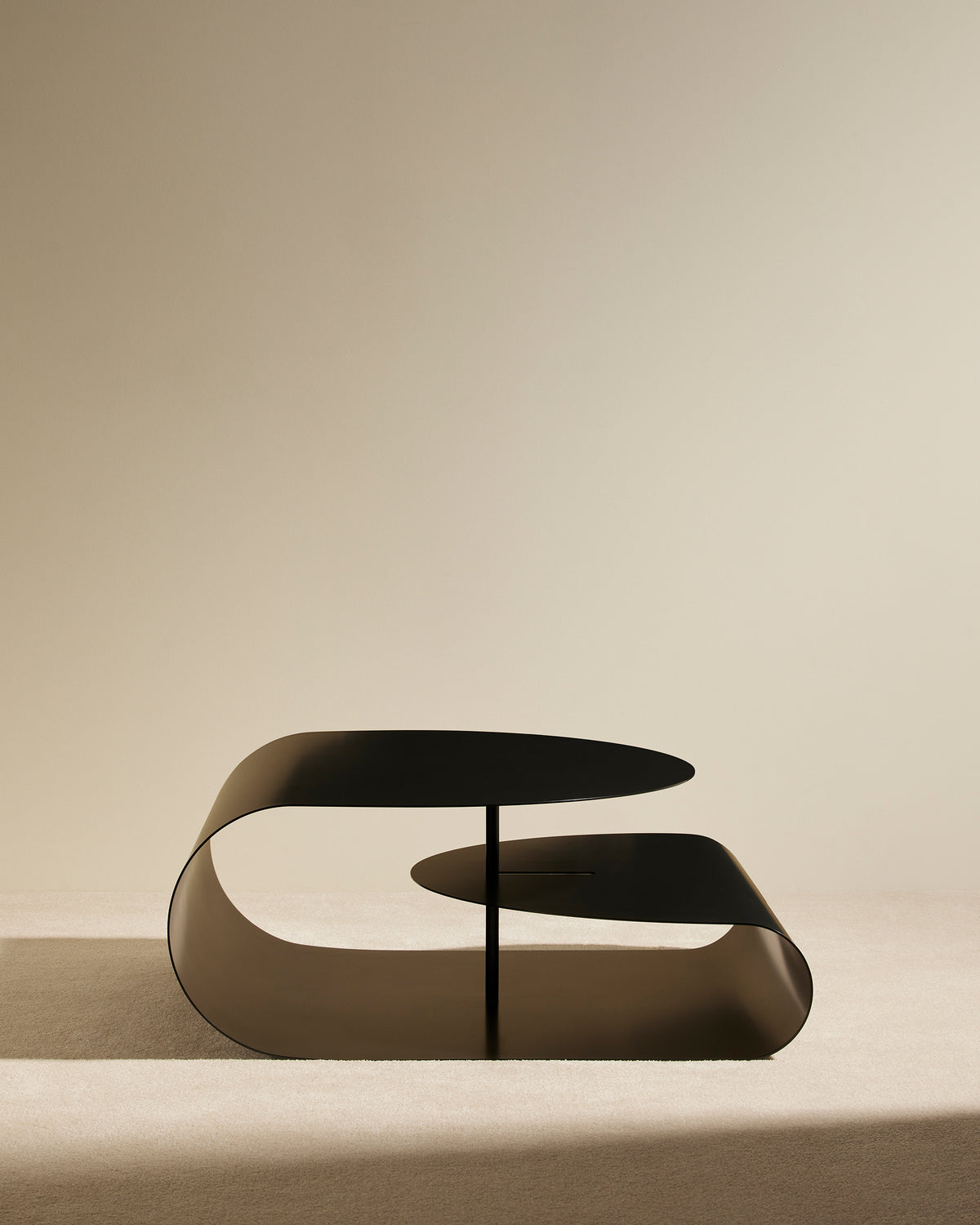 Gégé coffee table - Black design Maison Sarah Lavoine Black Steel 90 cm 35 cm 3