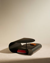 Gégé coffee table - Black design Maison Sarah Lavoine Black Steel 90 cm 35 cm 4