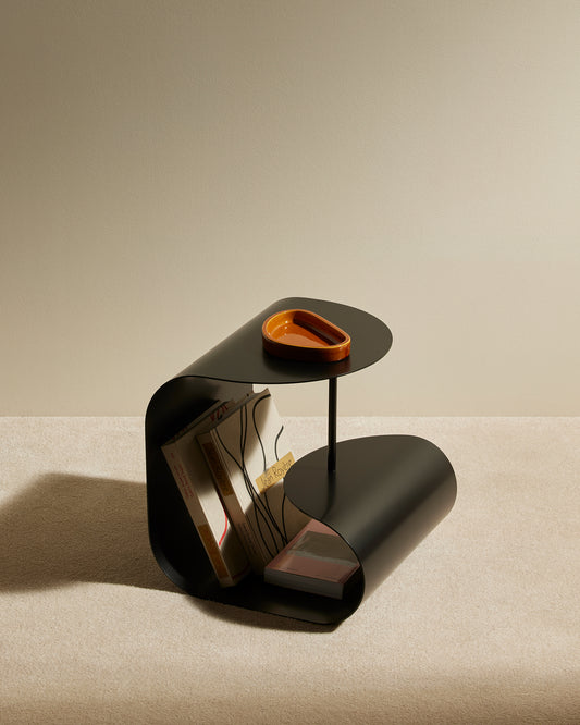 Table d'appoint Gégé - Noir design Maison Sarah Lavoine Noir Acier 45 cm 45 cm 2