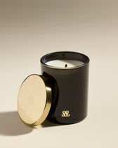Stella Candle - Black Glass / Wax 1 - Design Decoration