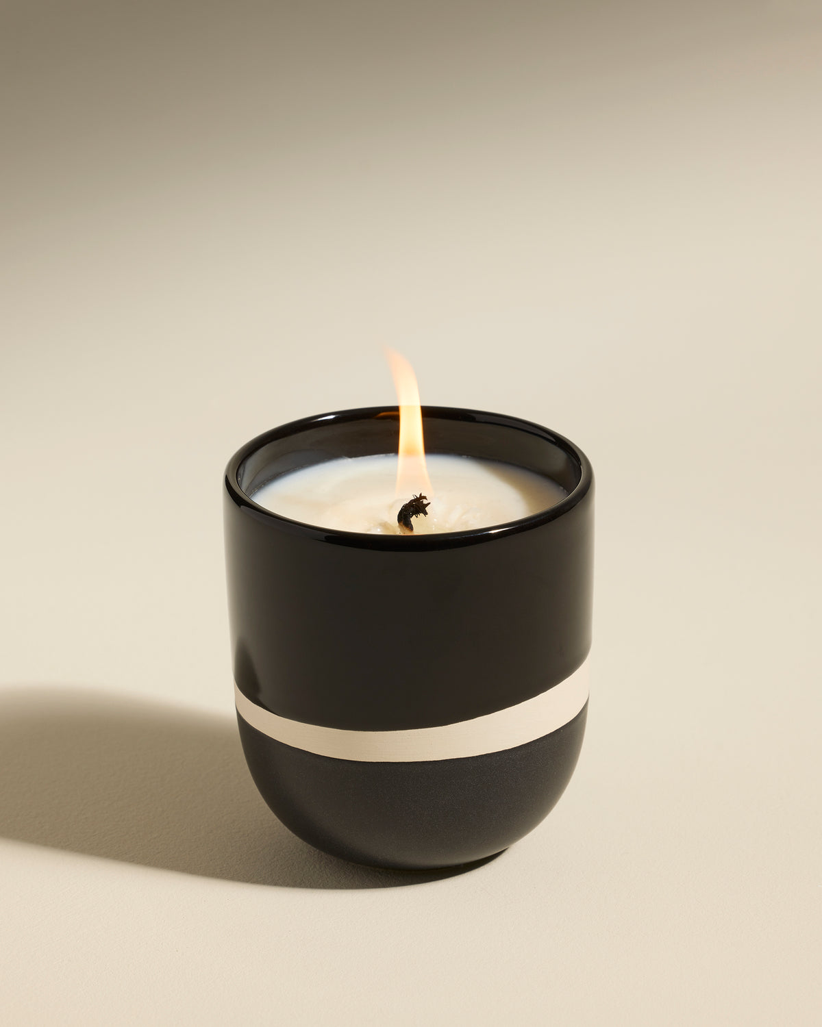 Bougie Sicilia - Noir  2 - Décoration Design