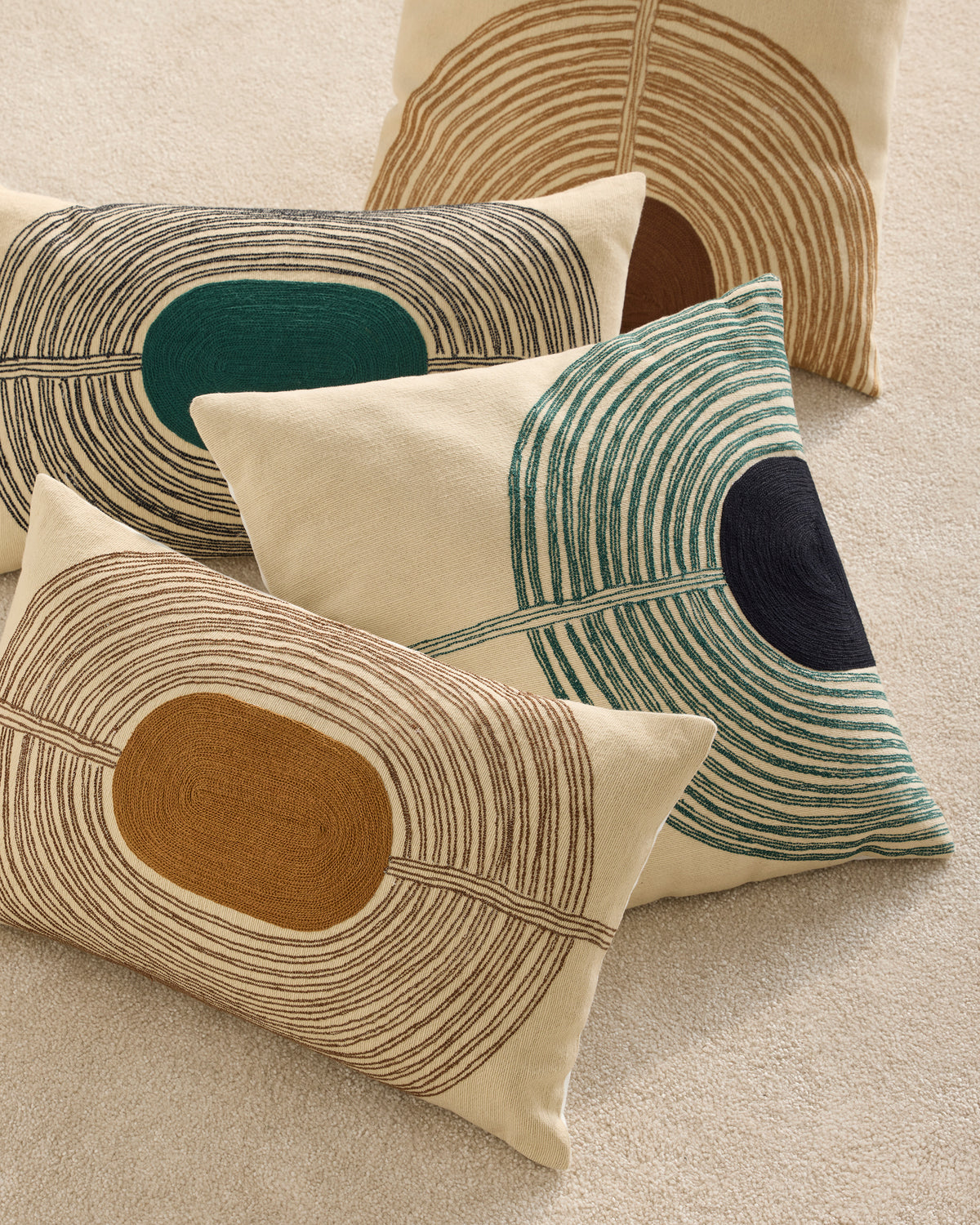 Coussin Mirage -Bleu Sarah  3 - Décoration Design