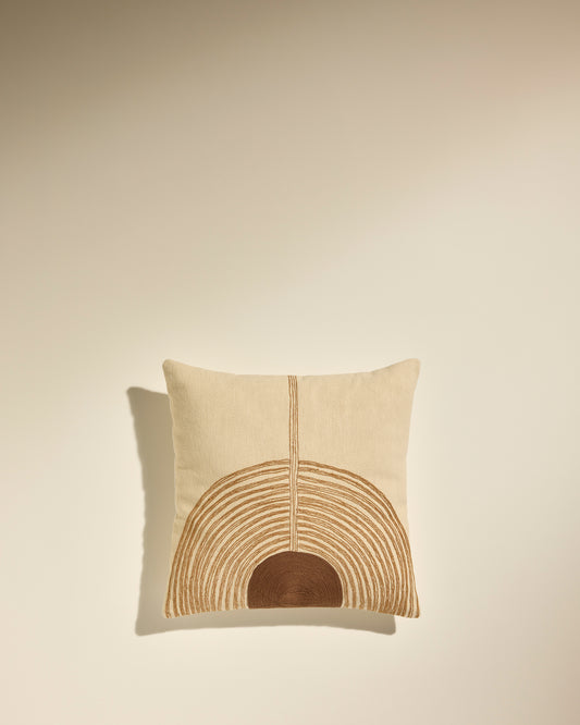 Coussin Mirage - Havane Carré | Havane 1 - Décoration Design