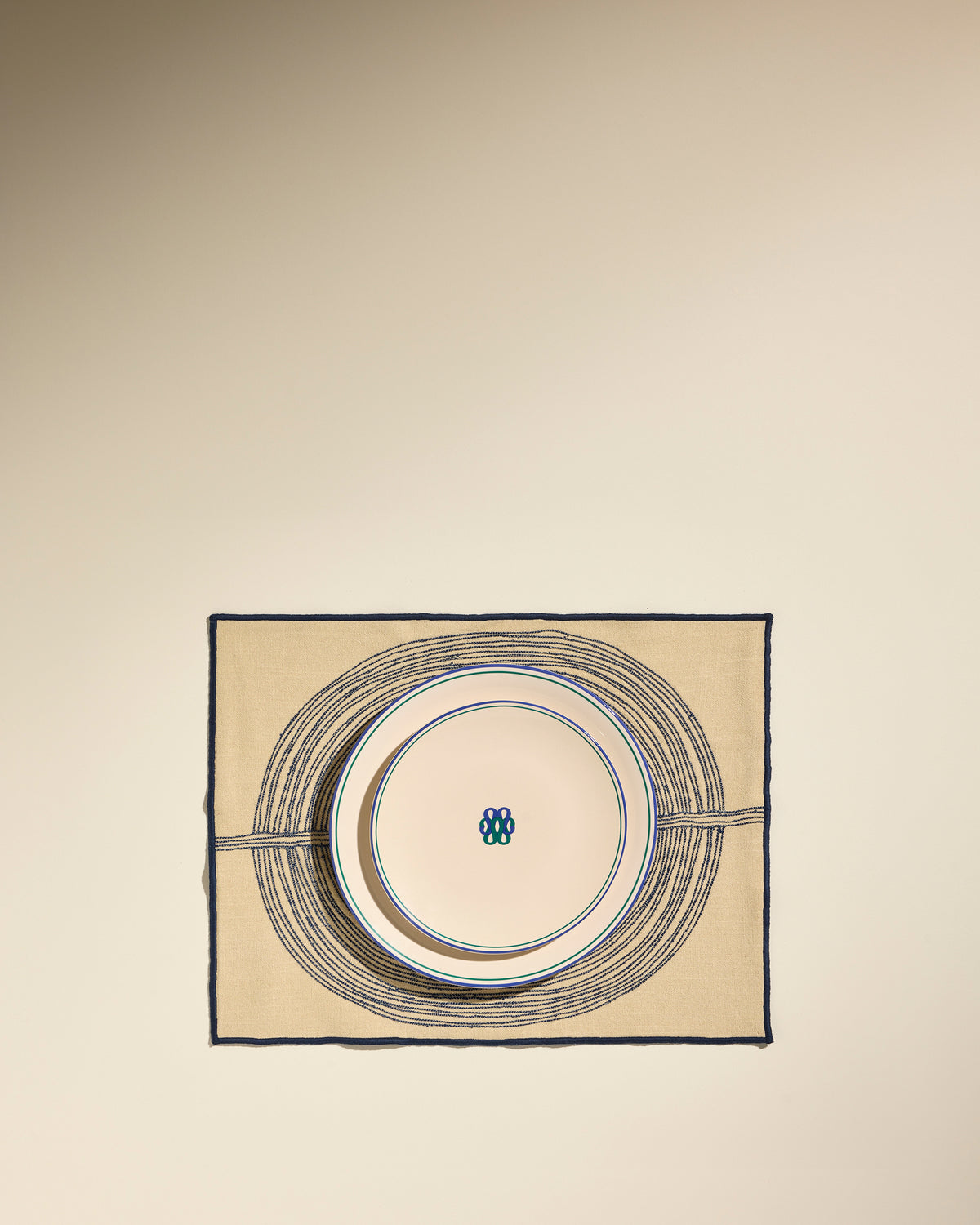 Mirage placemat - Broadway Blue 3 - Design Decoration