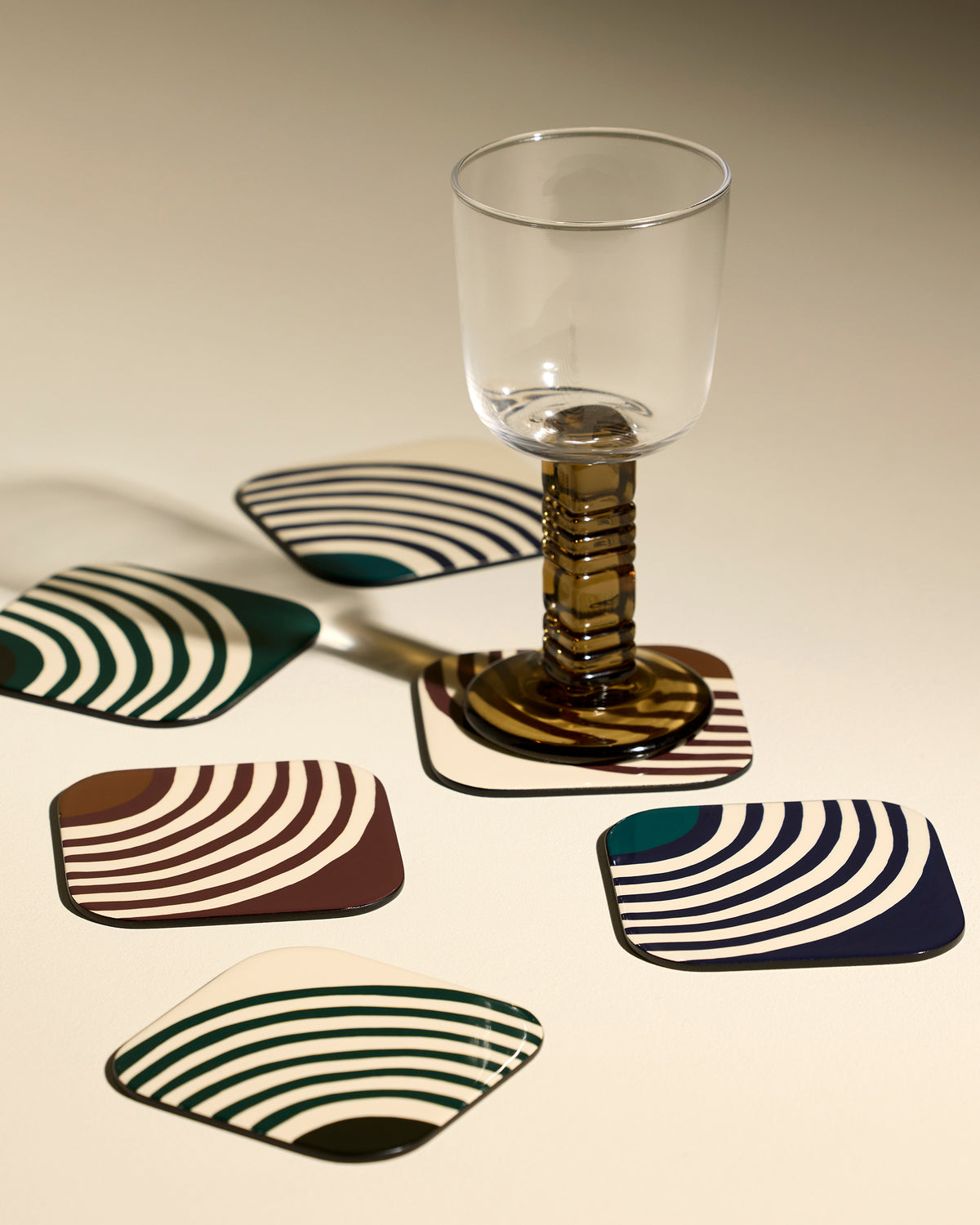 Mirage Chinese Tea Coaster 1 - Design Decoration