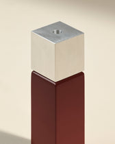 Bougeoir Oscar - Carmin  3 - Décoration Design