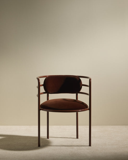 Chaise Moon - Chocolat