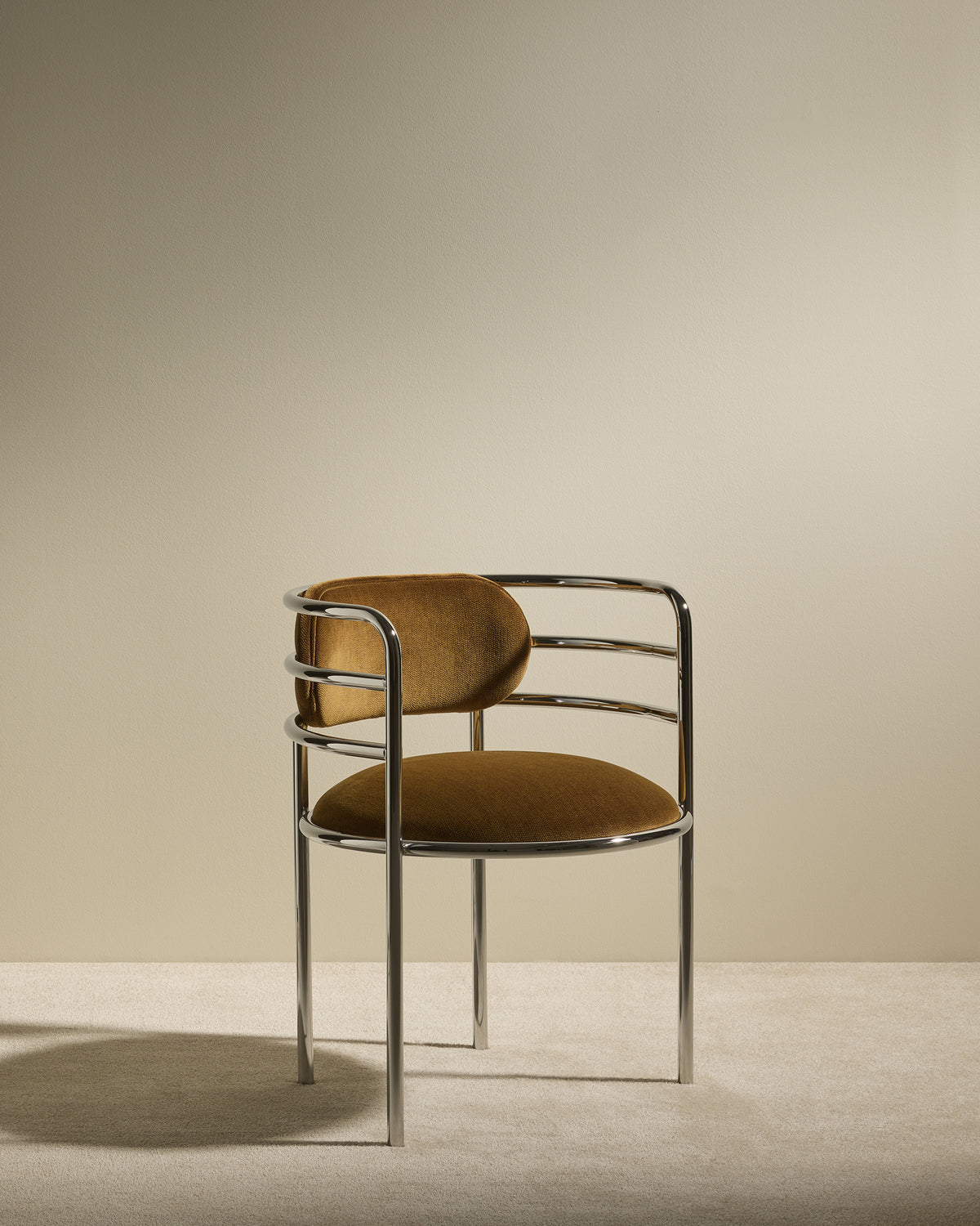 Moon Chair - Chrome