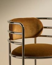 Moon Chair - Chrome