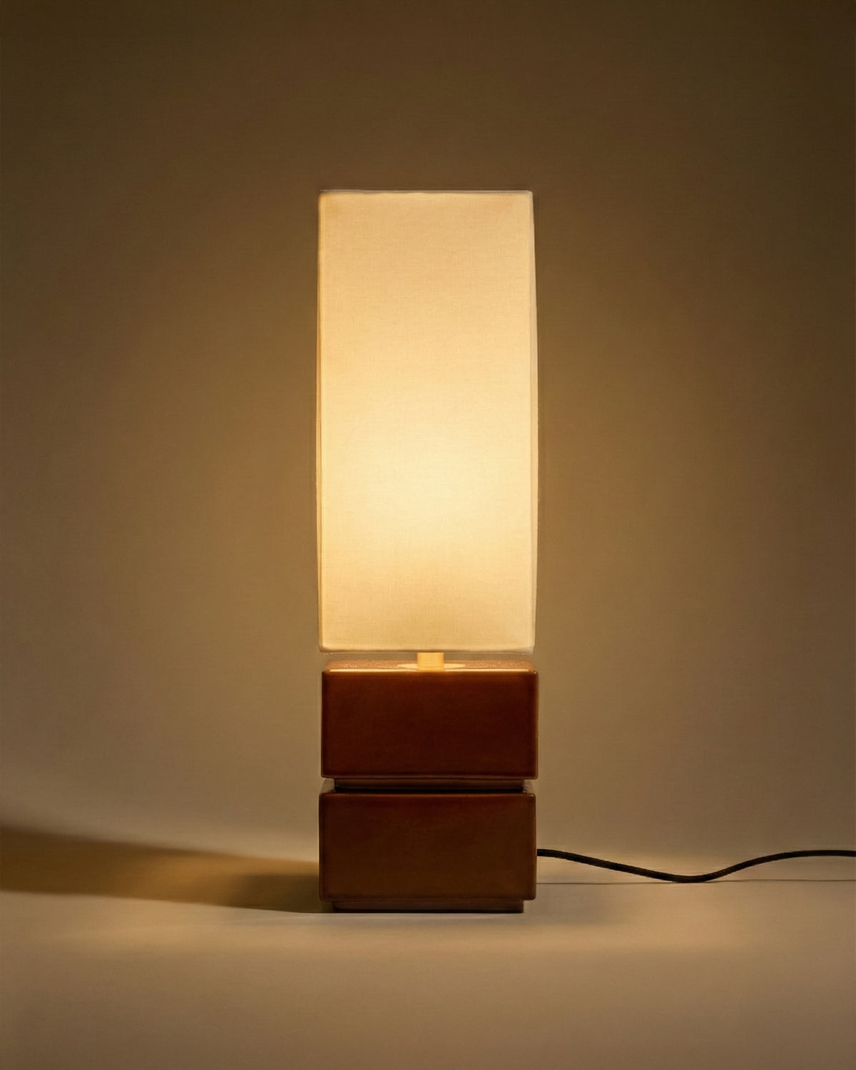 Tower Lamp - Hazelnut