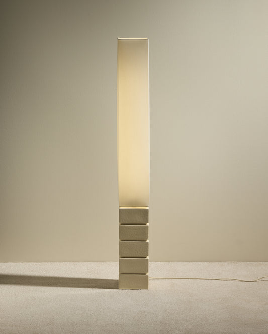 Lampadaire Tower - Ecru