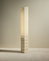 Tower Floor Lamp - Ecru