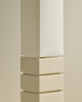 Tower Floor Lamp - Ecru