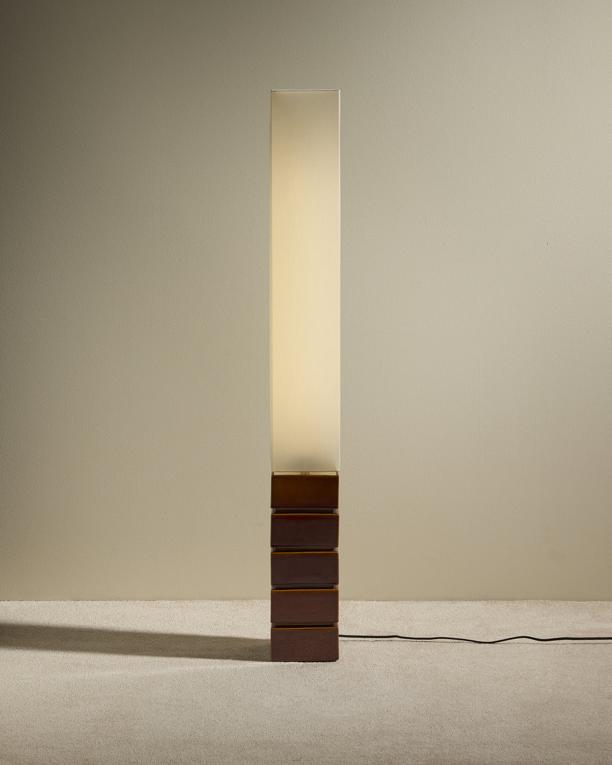 Lampadaire Tower - Noisette