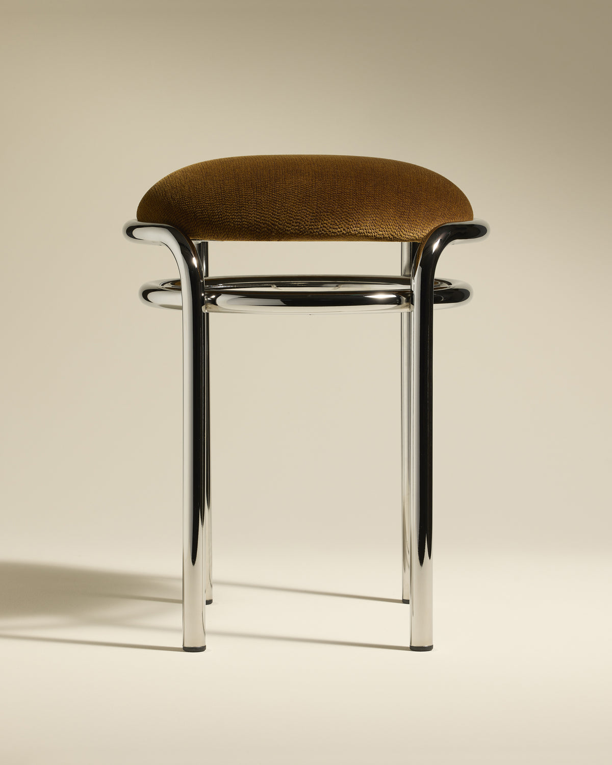 Tabouret Moon - Chrome