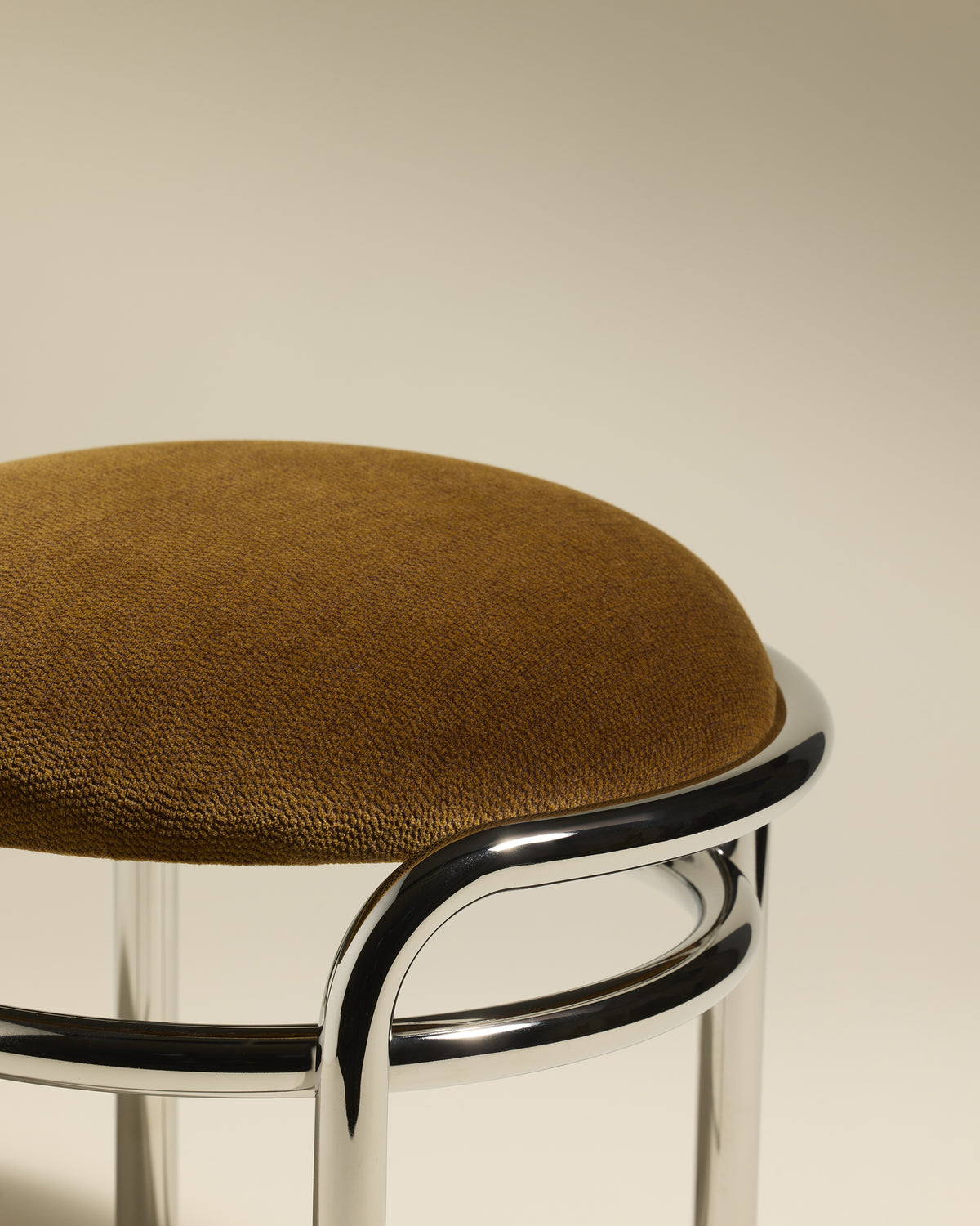 Tabouret Moon - Chrome