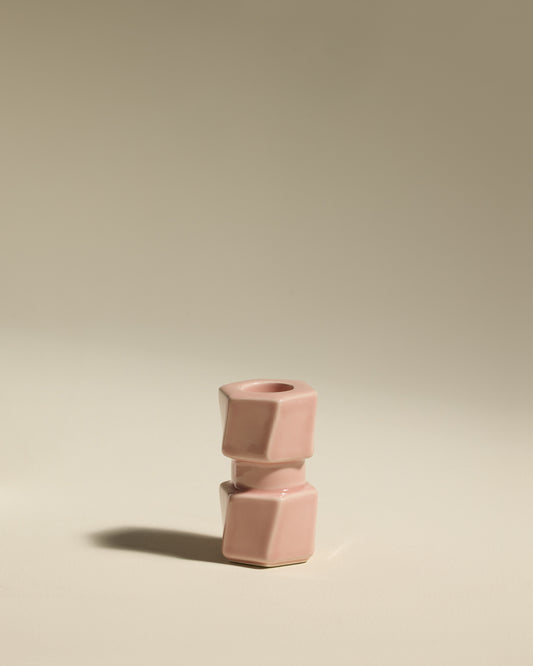 Bougeoir Colonna - Rose