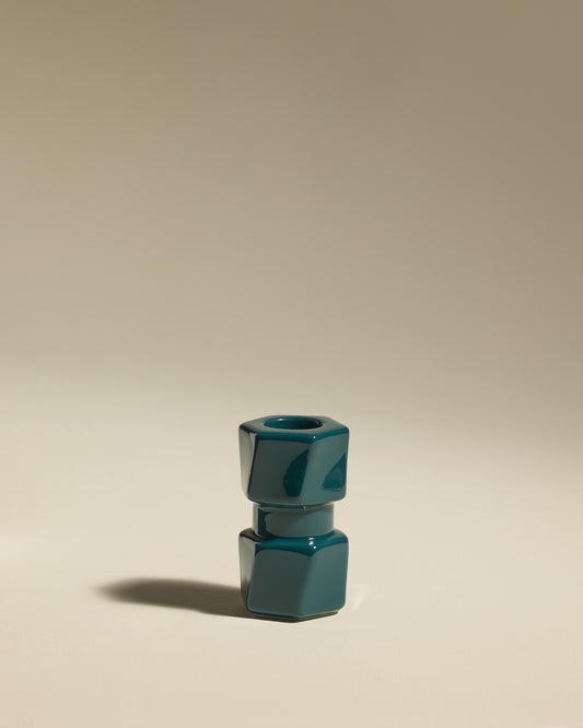 Bougeoir Colonna - Bleu Sarah