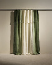 Dip Dye Tablecloth/Curtain - Forest