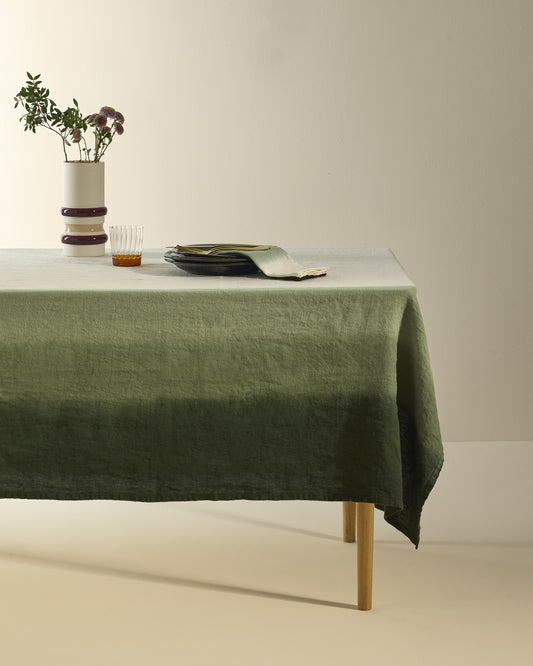 Nappe/ Rideau Dip Dye - Forêt