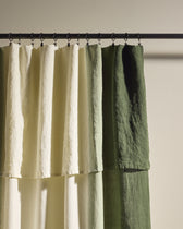 Dip Dye Tablecloth/Curtain - Forest