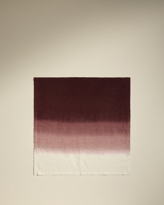 Serviette de table Dip Dye - Aubépine