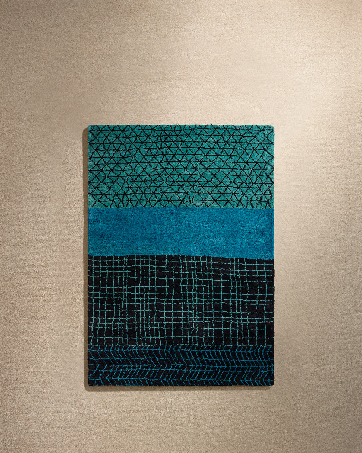 Mogador Rug - Sarah Blue