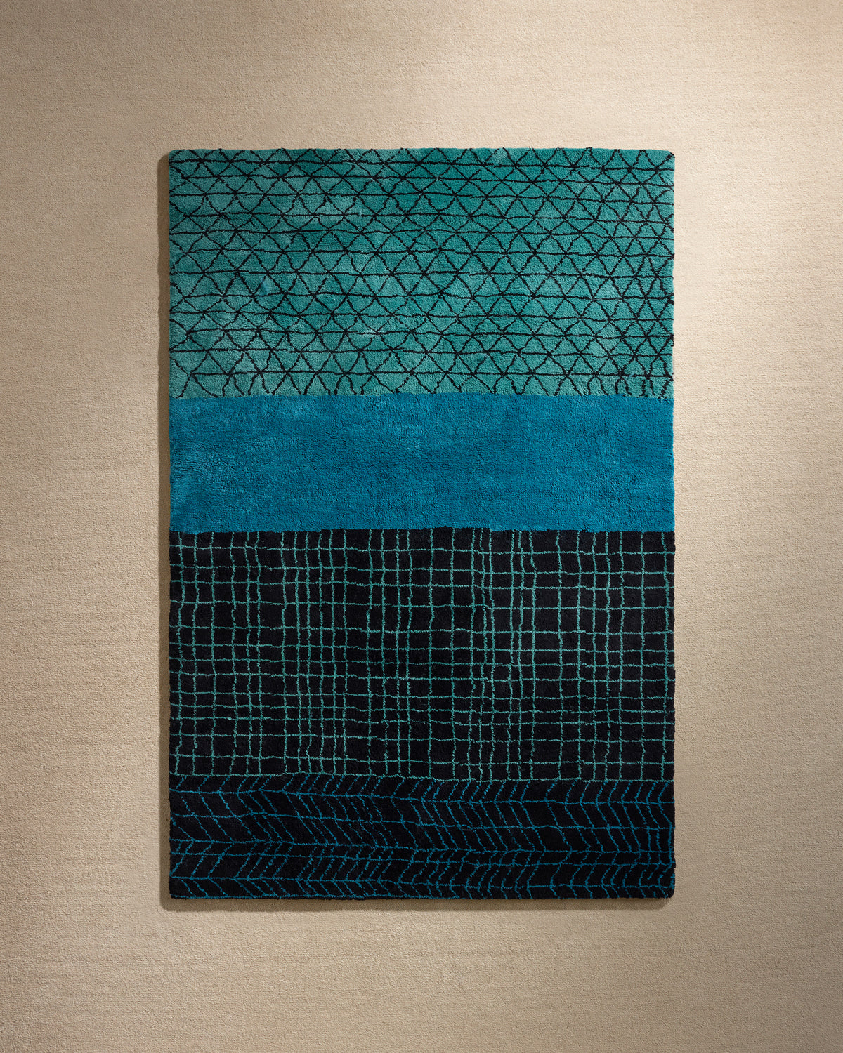 Mogador Rug - Sarah Blue