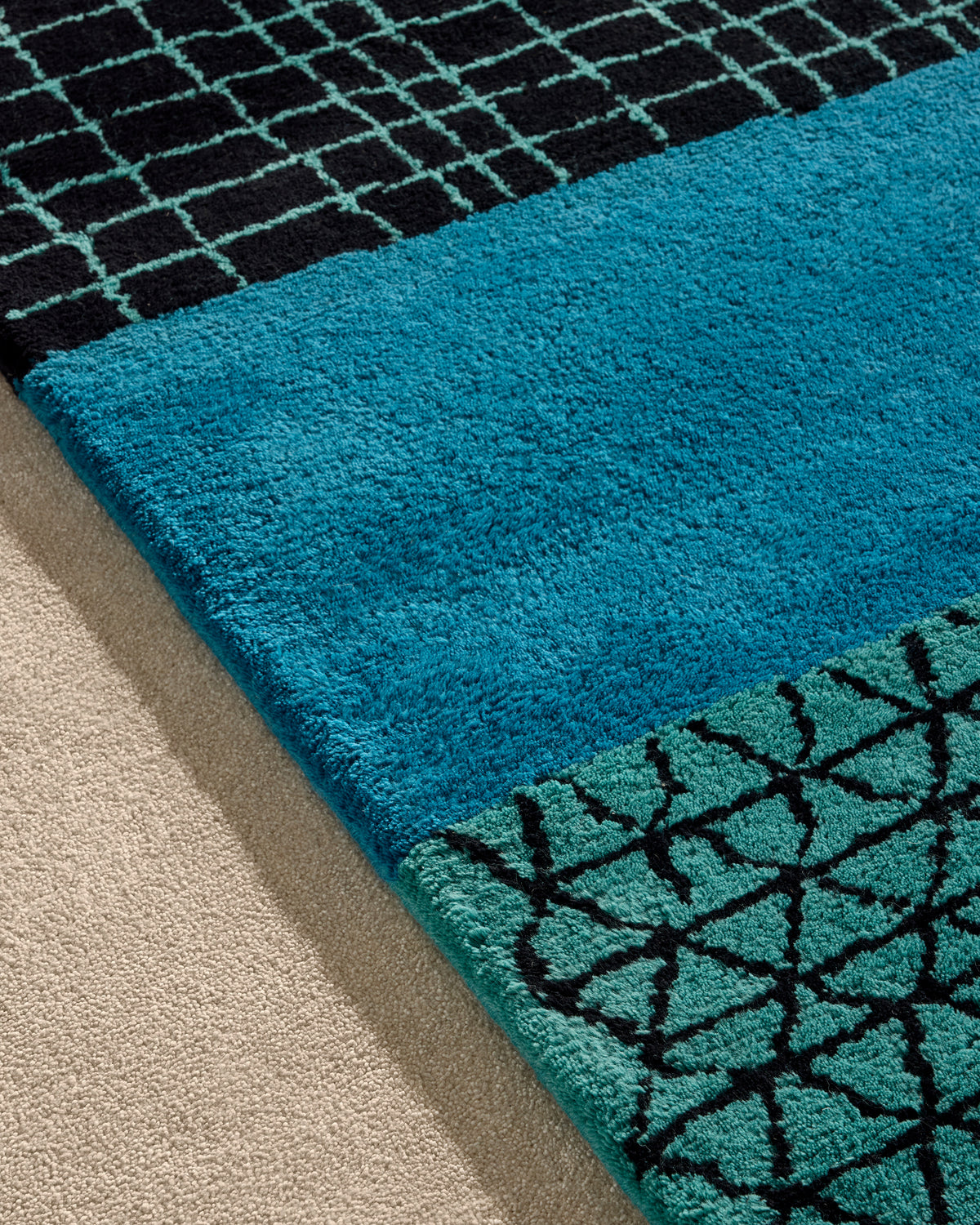 Mogador Rug - Sarah Blue