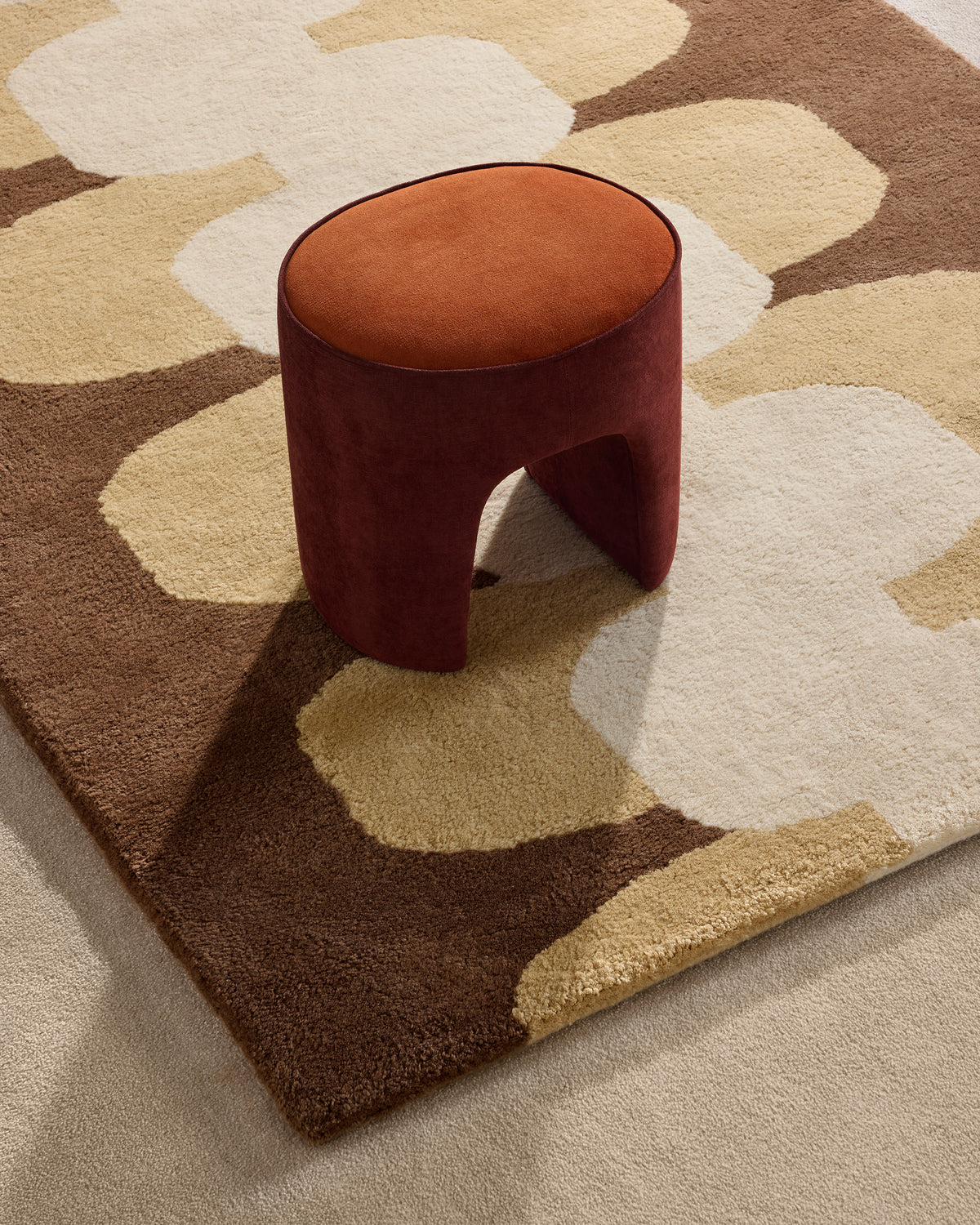 Tapis Cadence - Chocolat