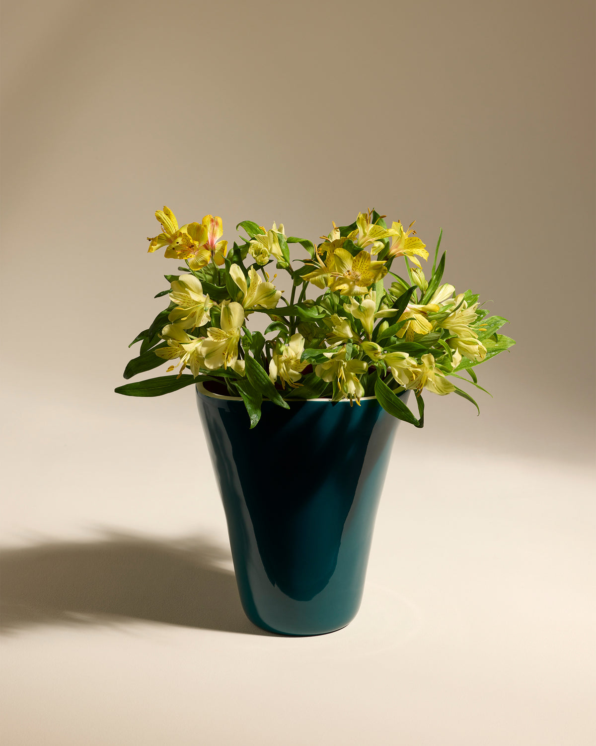 Double Jeu Vase - Sarah Blue/Chocolate