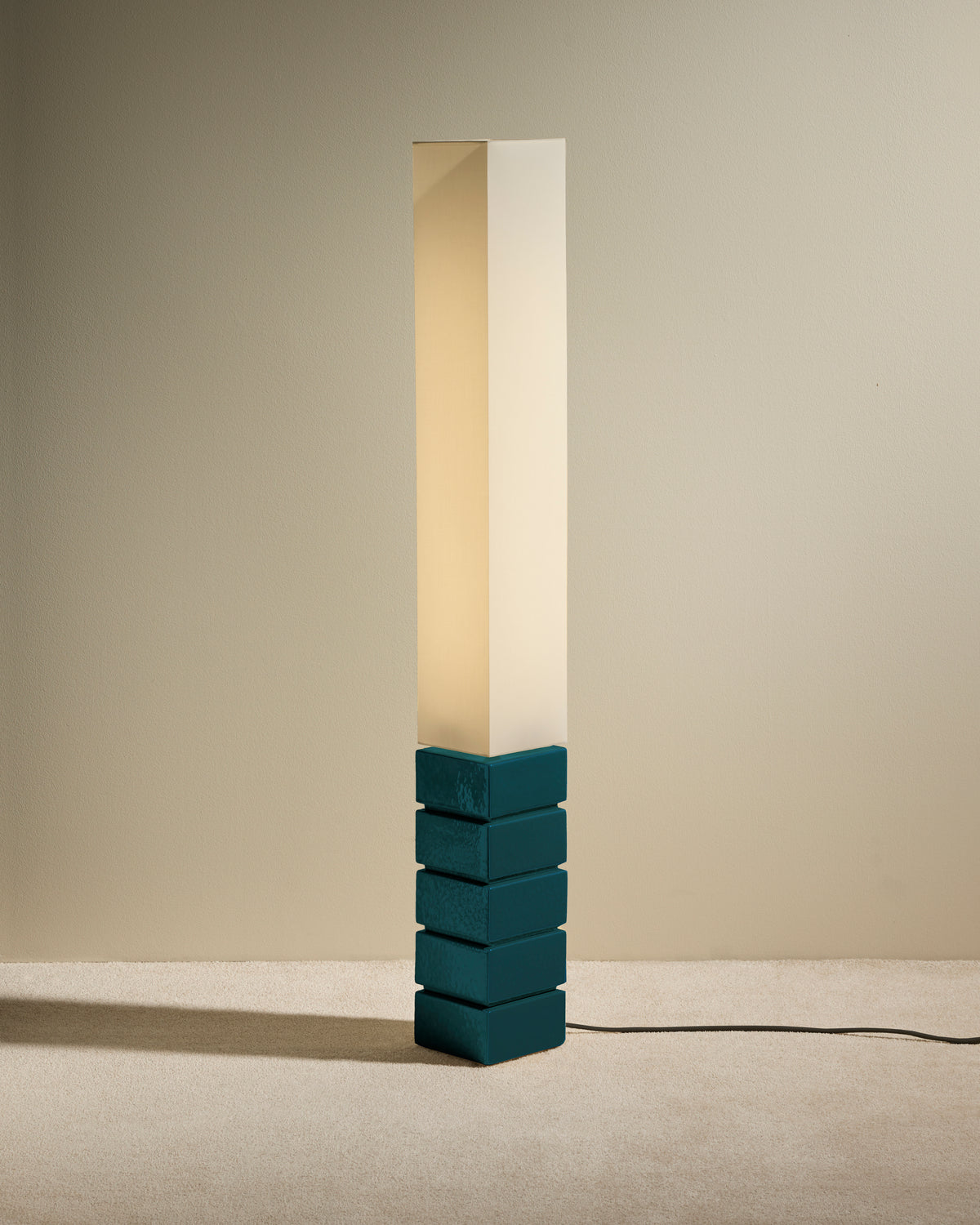 Lampadaire Tower - Bleu Sarah
