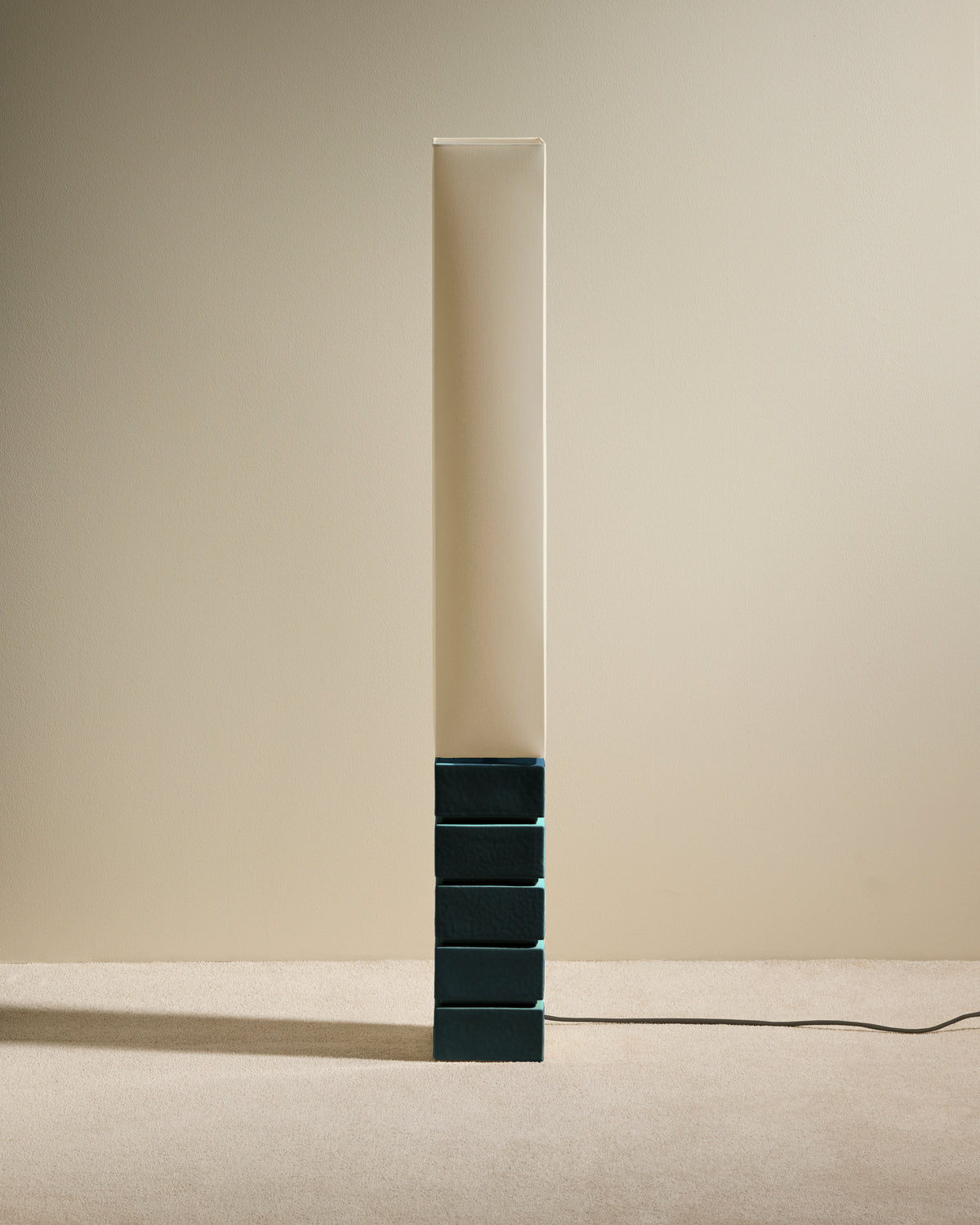 Lampadaire Tower - Bleu Sarah