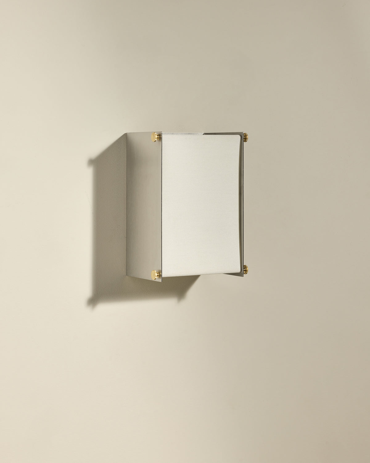 Applique Boxie - Inox brossé