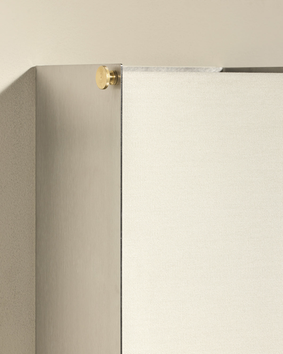 Applique Boxie - Inox brossé