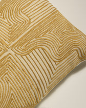 Coussin Onda  - Ocre rectangulaire