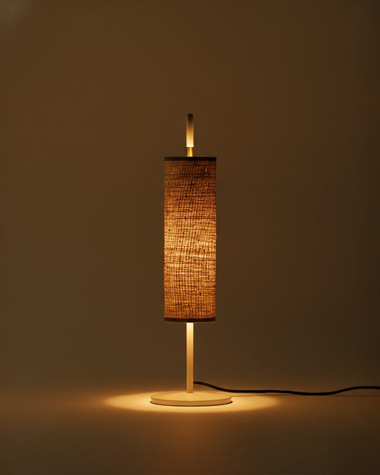 Tokyo table lamp - Ecru design Maison Sarah Lavoine Ecru Powder-coated steel 53 cm 1