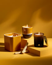 Bougie Facettes - Bois de Santal