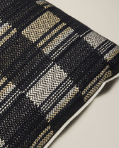 Coussin Damier - Noir