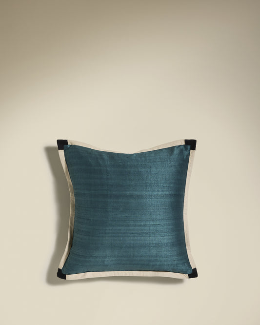 Coussin Séquence 2 en 1 - Bleu Sarah/Forêt