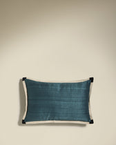 Coussin Séquence 2 en 1 - Bleu Sarah/Forêt