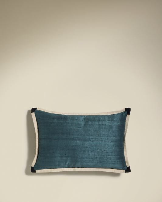 Coussin Séquence 2 en 1 - Bleu Sarah/Forêt